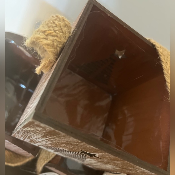 ๐ Arizona East Winter Wood Box Planters Set of 3 4x4โ - Picture 5 of 6